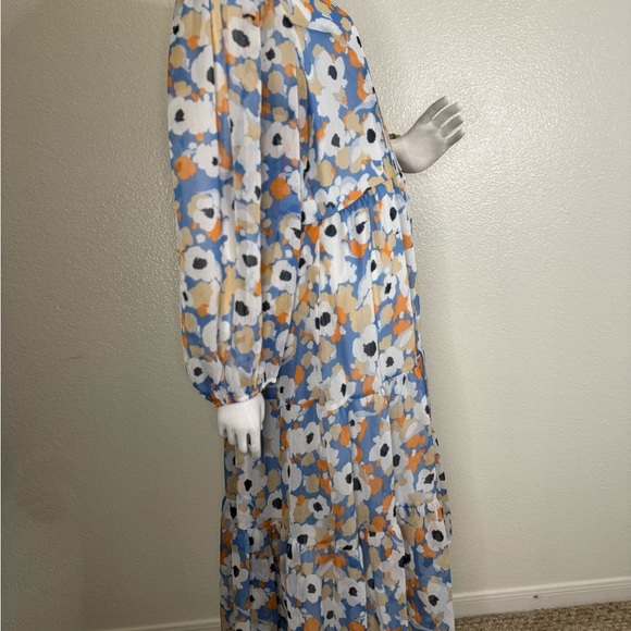 Joie Limited Edition Ladies Floral Printed Maxi Dress Size XL.  #76 - Picture 2 of 12